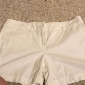 EUC Ann Taylor Loft white shorts